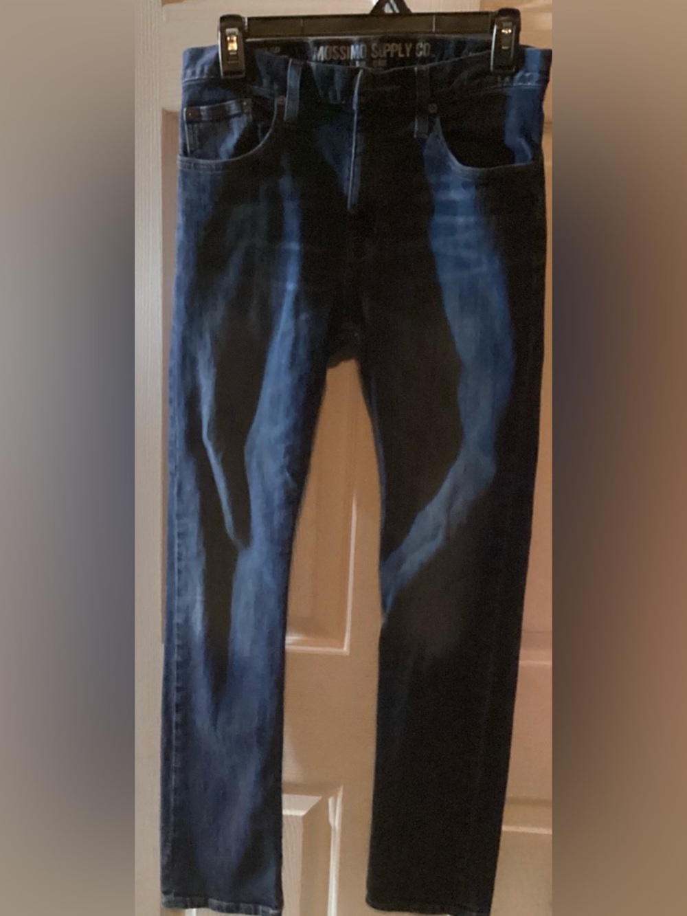 Mossimo Supply Co. Men’s Slim Straight Dark Blue Jeans